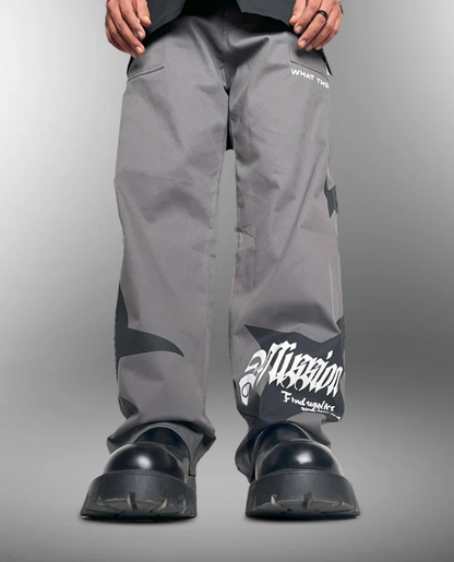 Grey Unisex Cargo Pants | Versatile & Comfortable