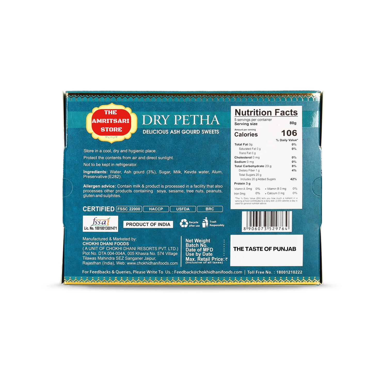 Dry Petha | Pure Punjabi Sweet, Made in Punjab