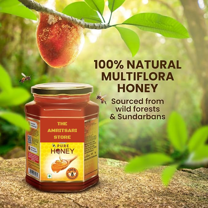 Pure Honey – 100% Pure, No Added Sugar or Adulteration