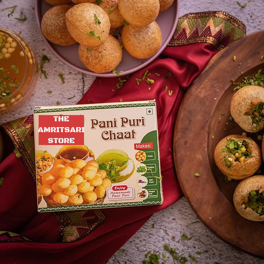 Punjabi Golgappe with 2 Flavors – Pudhina Pani & Khatha Meetha Imli Pani