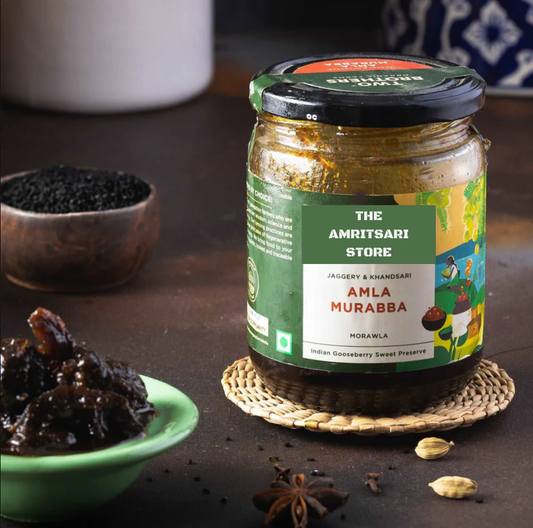 Amritsari Amla Murabba - No Refined Sugar, Artificial Colour & Flavour